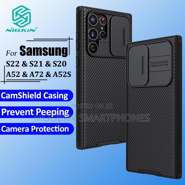 NILLKIN Camshield Case for Samsung S22 Ultra S21 - thumbnail 3