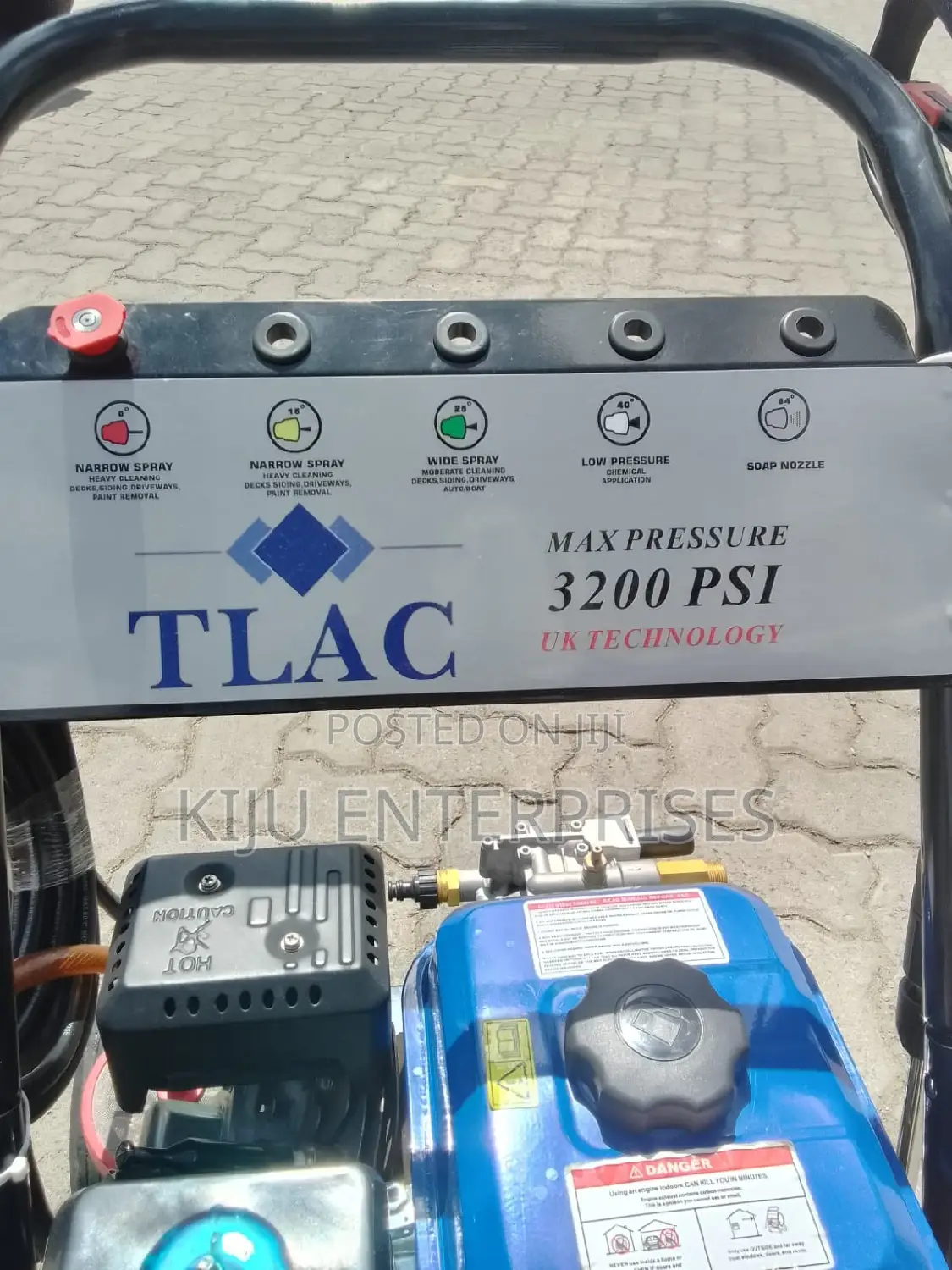 Tilac Gasoline Carwash Machine Available