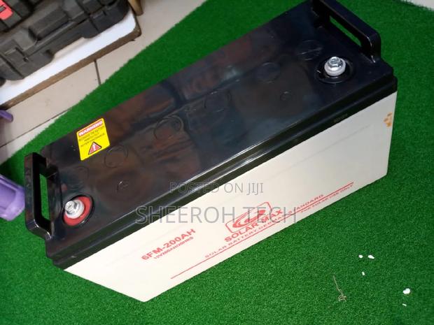 12vts200ah Solar Battery Standard - main view