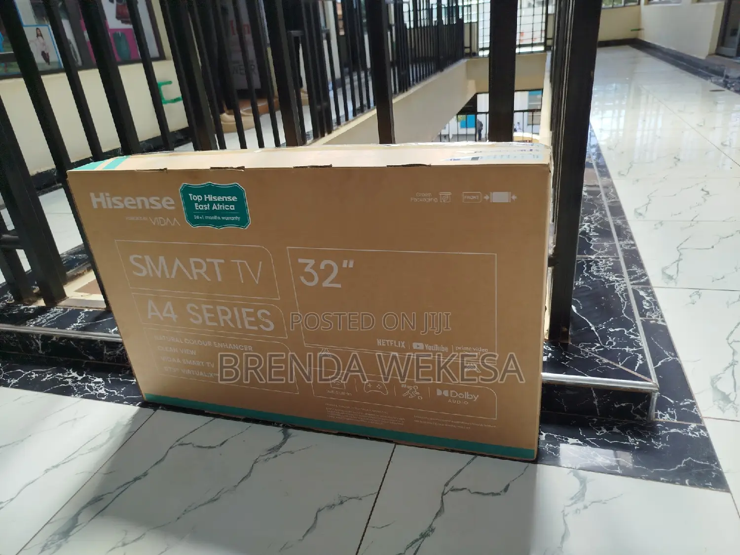 Hisense 32 Inch Frameless Smart Tv 32a4/32a4hken A4 Series