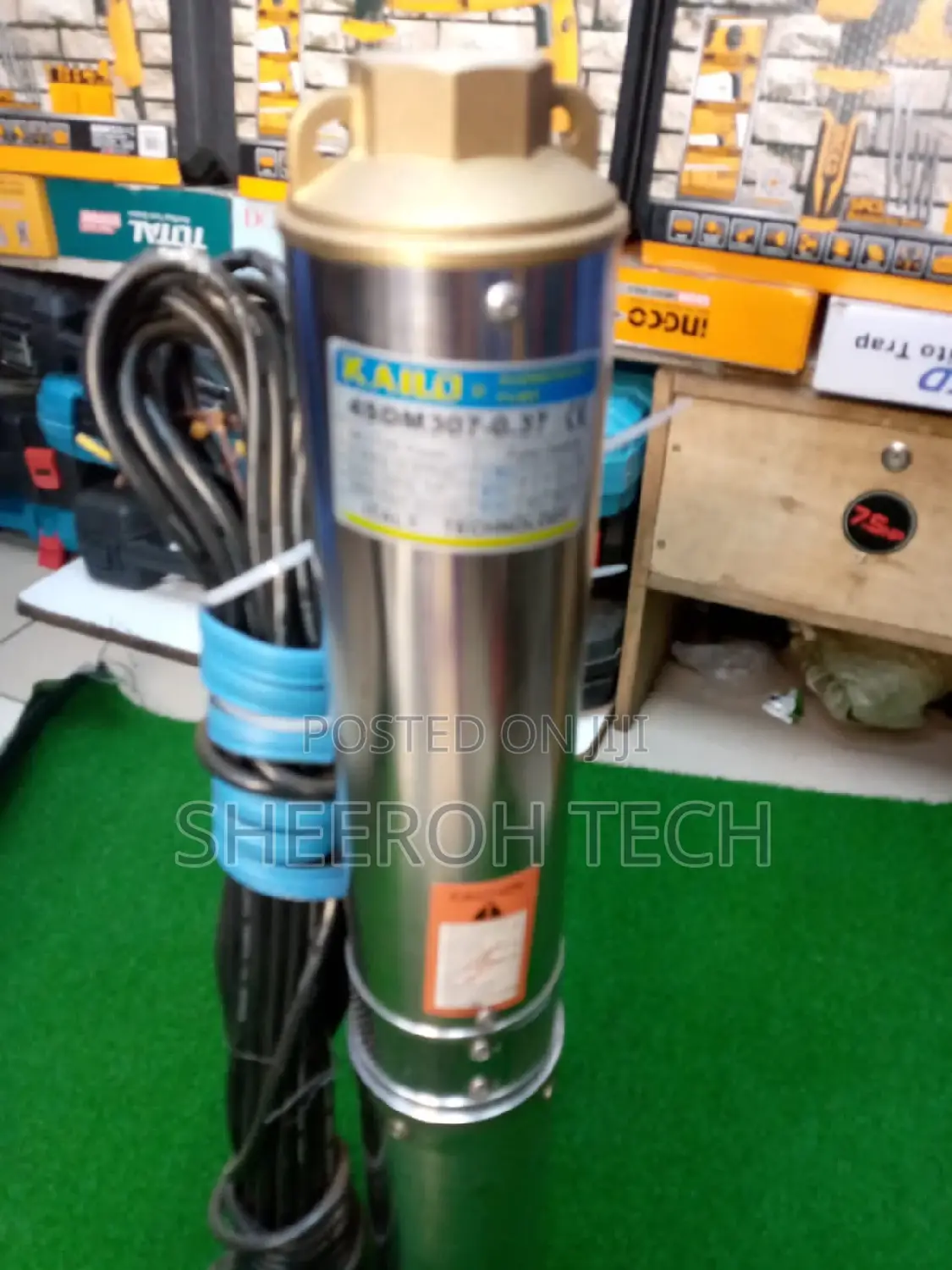 Electric Submersible Water Pump 44mtr New