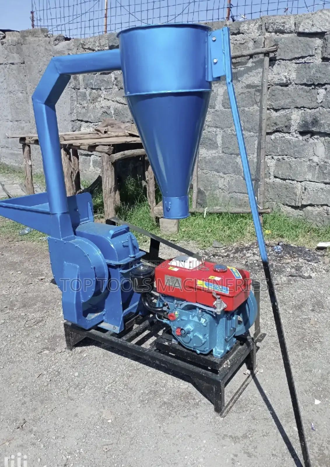 Complete Poshomill With 10hp Engine