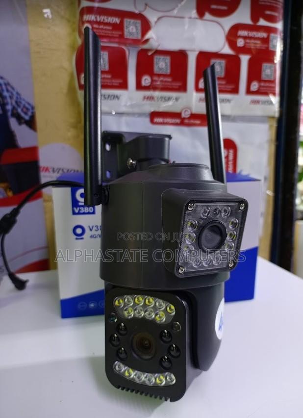 V380 PRO 4G Dual Lens 1080P HD CCTV PTZ Camera Motion