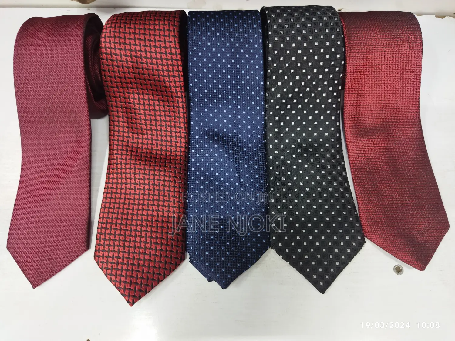 Men Ties Dotted