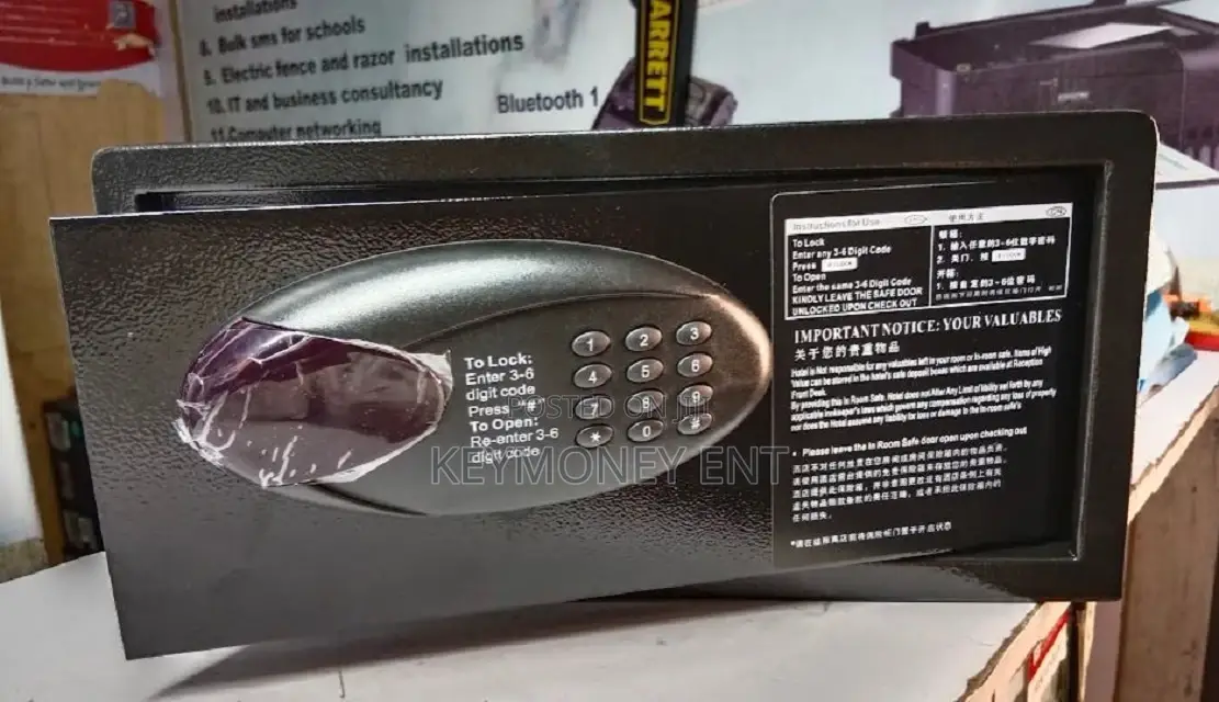 Hotel Safe Boxes Secured Keylock