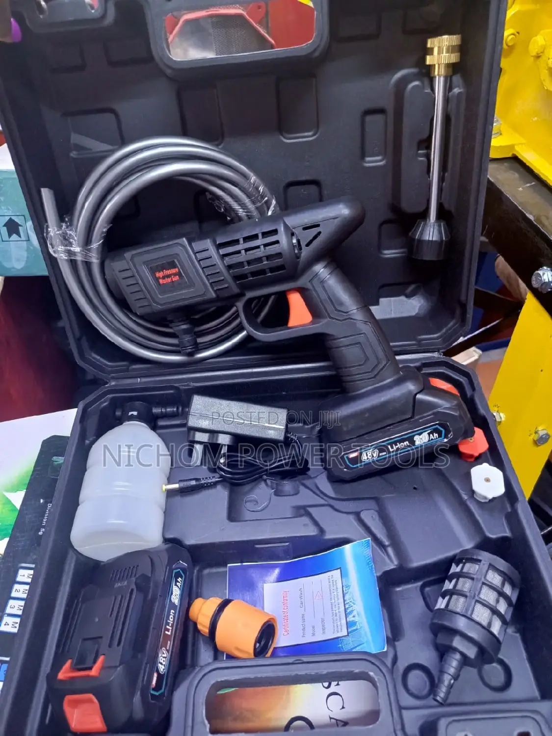 48v Cordless/Rechargeable Carwash