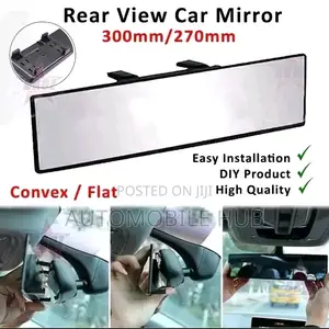 Broadview Rear View Mirror 300mm Curved