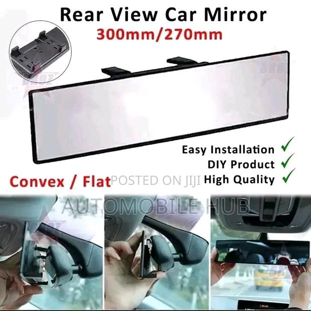Broadview Rear View Mirror 300mm Curved