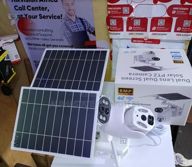Quality Dual Lens PTZ CTV Camera Solar 4G PTZ Camera , Solar