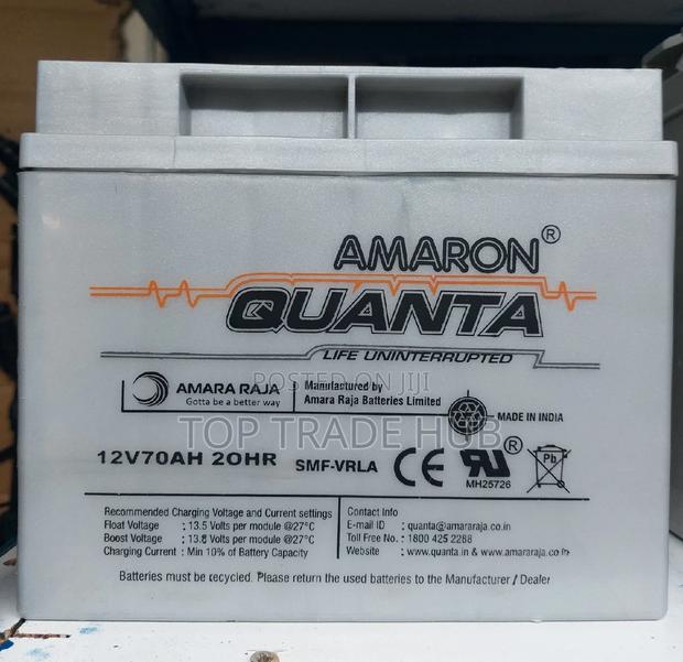 Amaron Quanta 70 Ah 12v Backup Battery