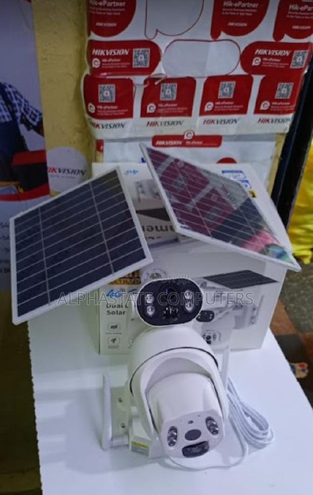 4G Dual Lens PTZ Solar CCTV Camera Solar 4G 3G PTZ 4G Camera