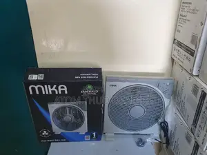 Portable Mika Box Fan With Controller