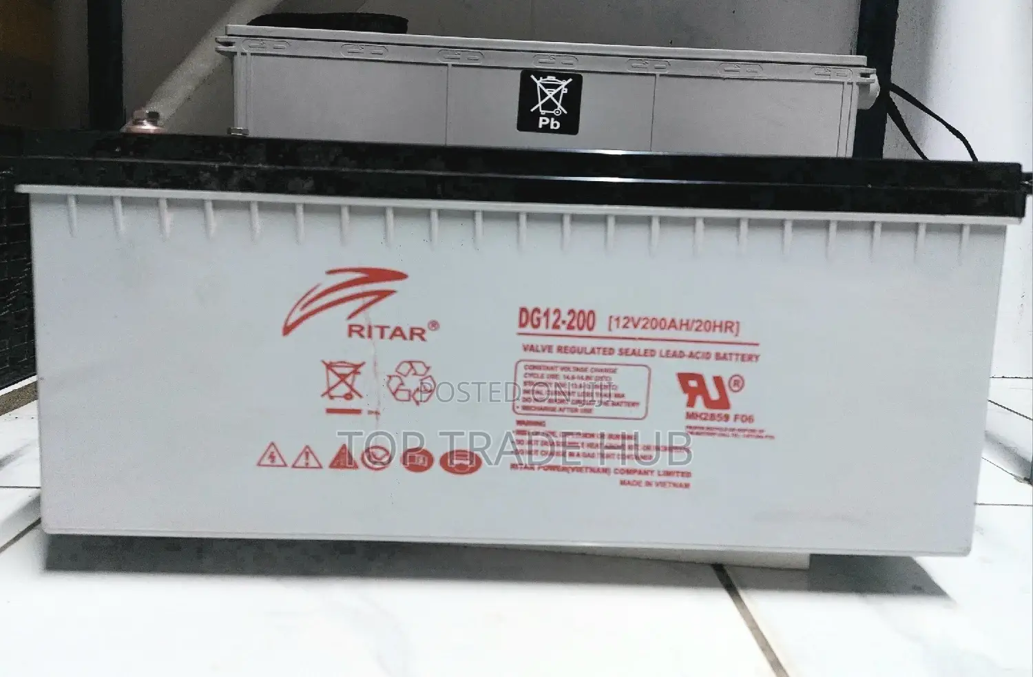 Ritar Gel Deep Cycle Solar Battery DG 200ah