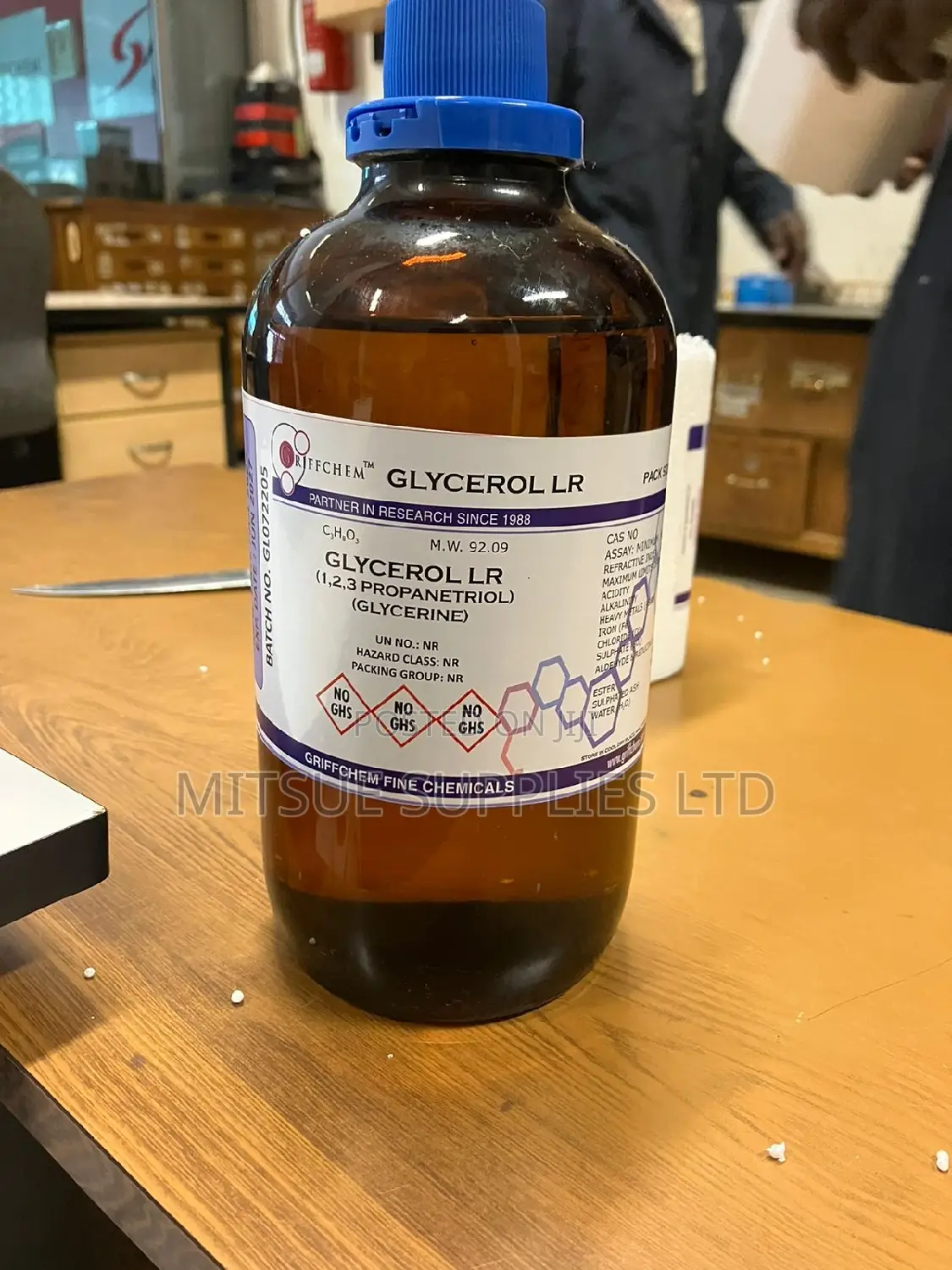 Glycerol/Glycerine for Laboratory 1L