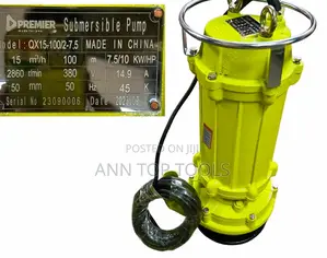 Premier Submersible Pump/Mining Pump 10hp 100m Head.