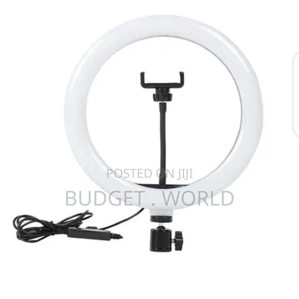 12 Inch Selfi Ring Light With-Tripod Stand and Phone Holder - main view