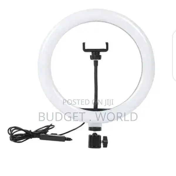 12 Inch Selfi Ring Light With-Tripod Stand and Phone Holder