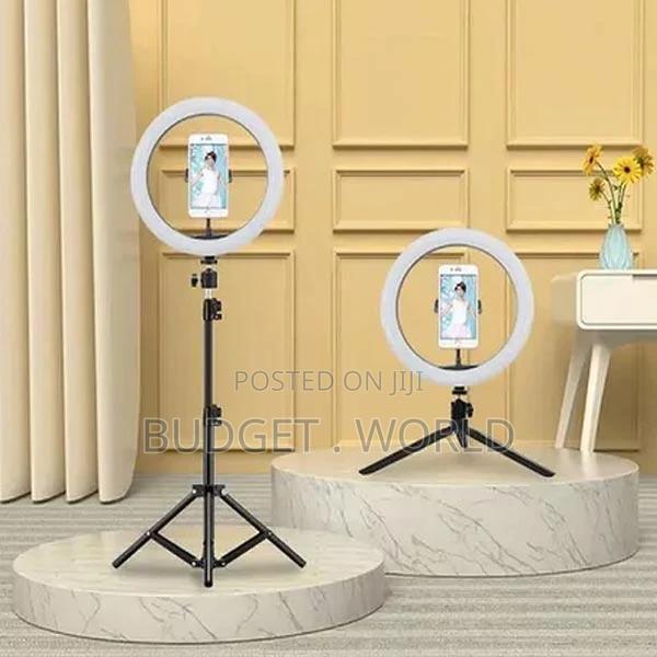3 Light Modes~ 12 Inches Ringlight and Stand - main view