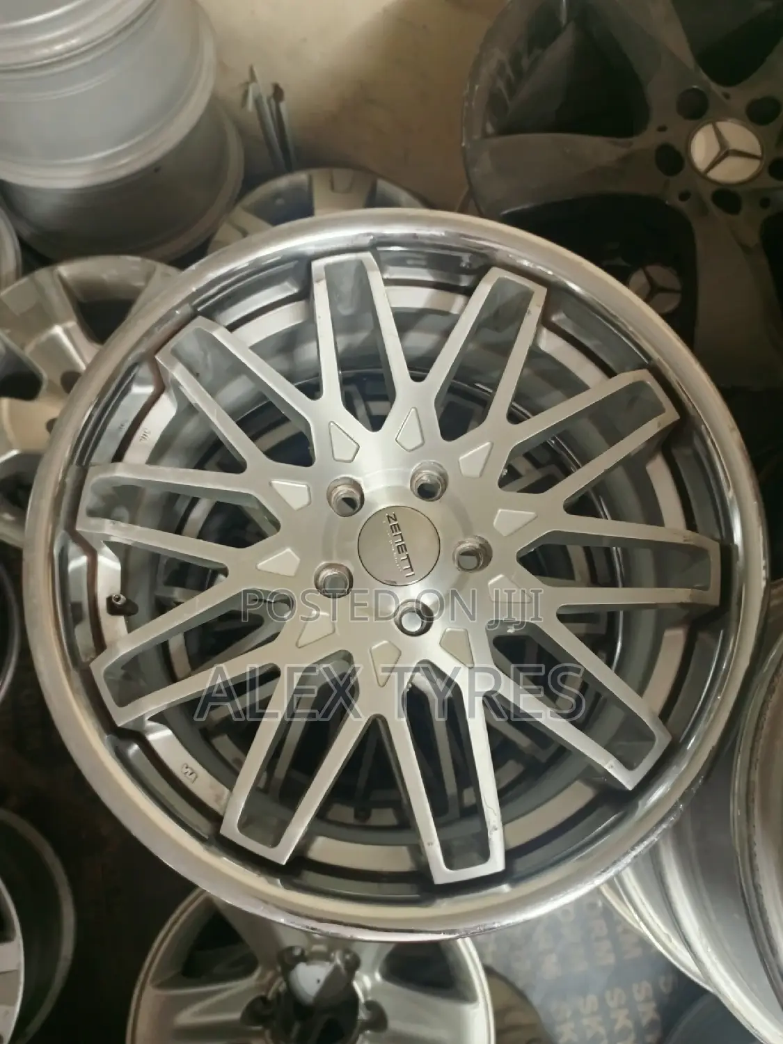 Size 19 Inches Toyota Harrier Vungard Sport Rims Set