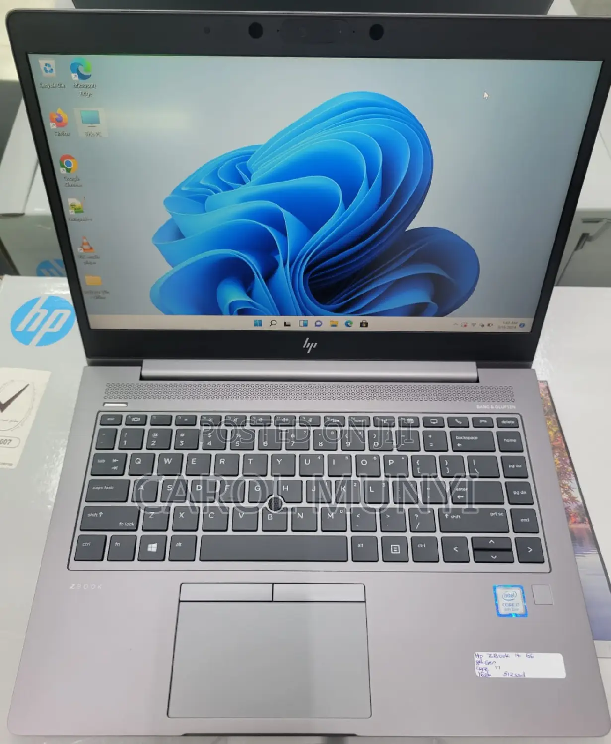 New Laptop HP ZBook 14u 16GB Intel Core I7 SSD 512GB