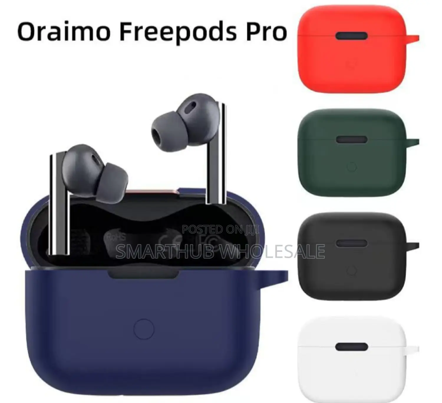 Oraimo Freepods Pro Protective Case Covers With Hanging