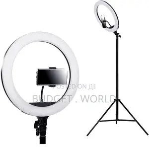 14" LED Ring Light With Stand-Studio Video Dimmable-
