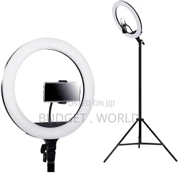 14" LED Ring Light With Stand-Studio Video Dimmable-