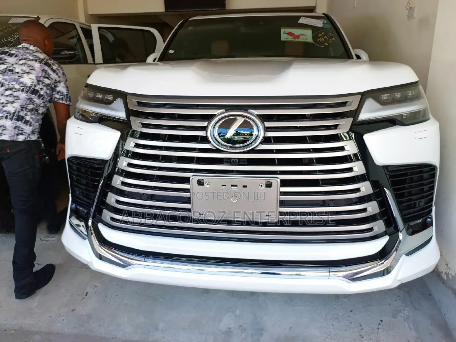 New Lexus LX 2023 White