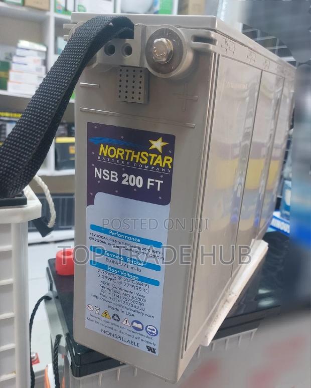 Northstar Slim Gel Solar Battery 200ah - main view