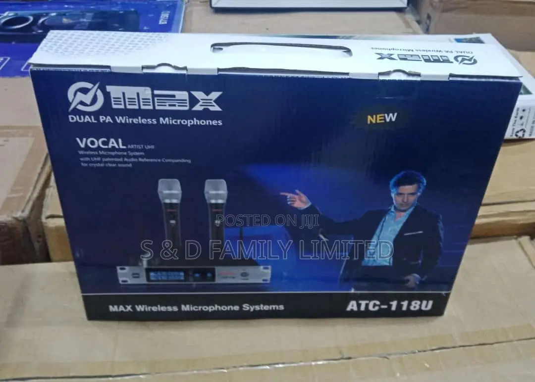 Omax ATC-118U Wireless Microphone