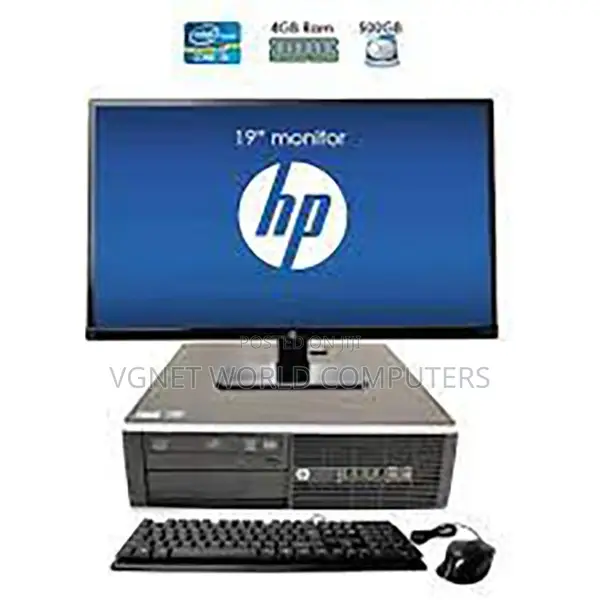 Desktop Computer HP 4GB Intel Core I5 HDD 500GB