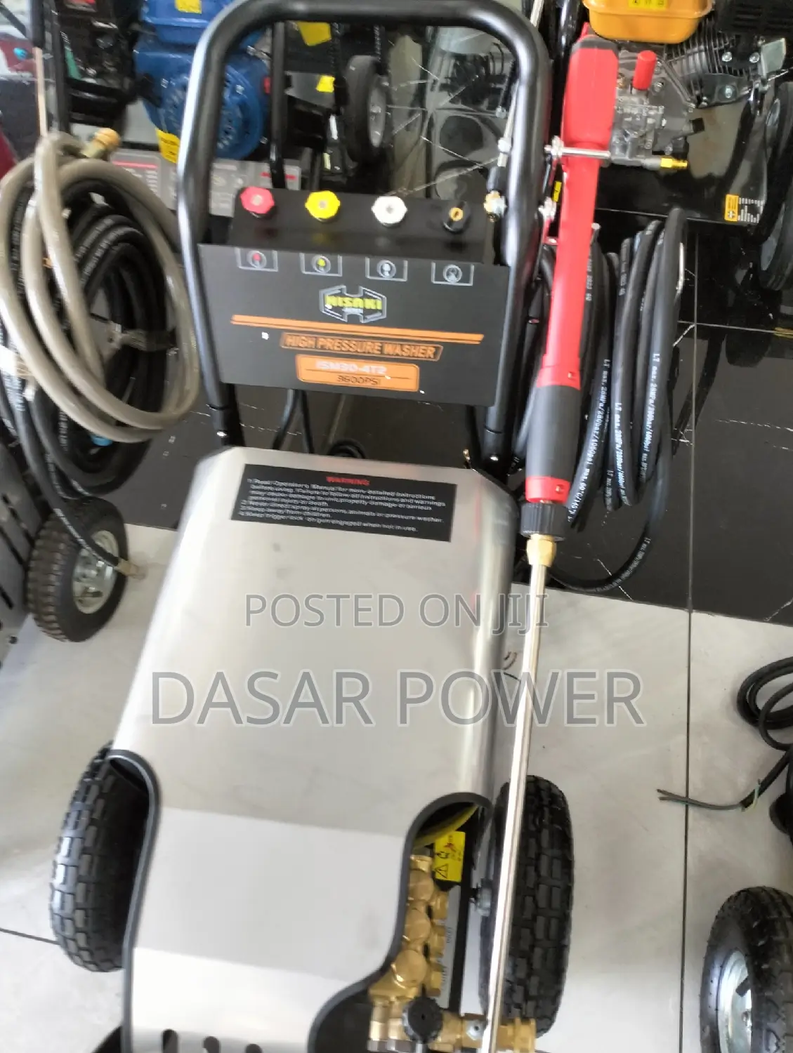 3600psi Hisaki 3phase Carwash Machine.