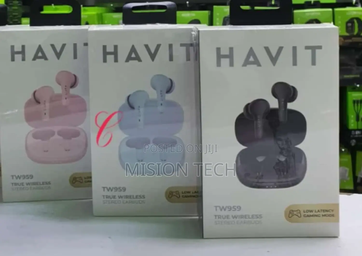 Havit Brand New Power Bass TW959 Stereo Earbuds