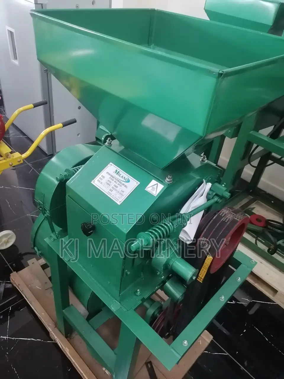 Maize Roller Mill With Crusher Heavy Duty