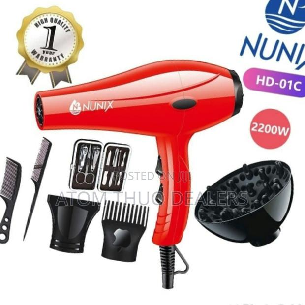 Proffesional Nunix HD-01C Blowdry -Red - main view