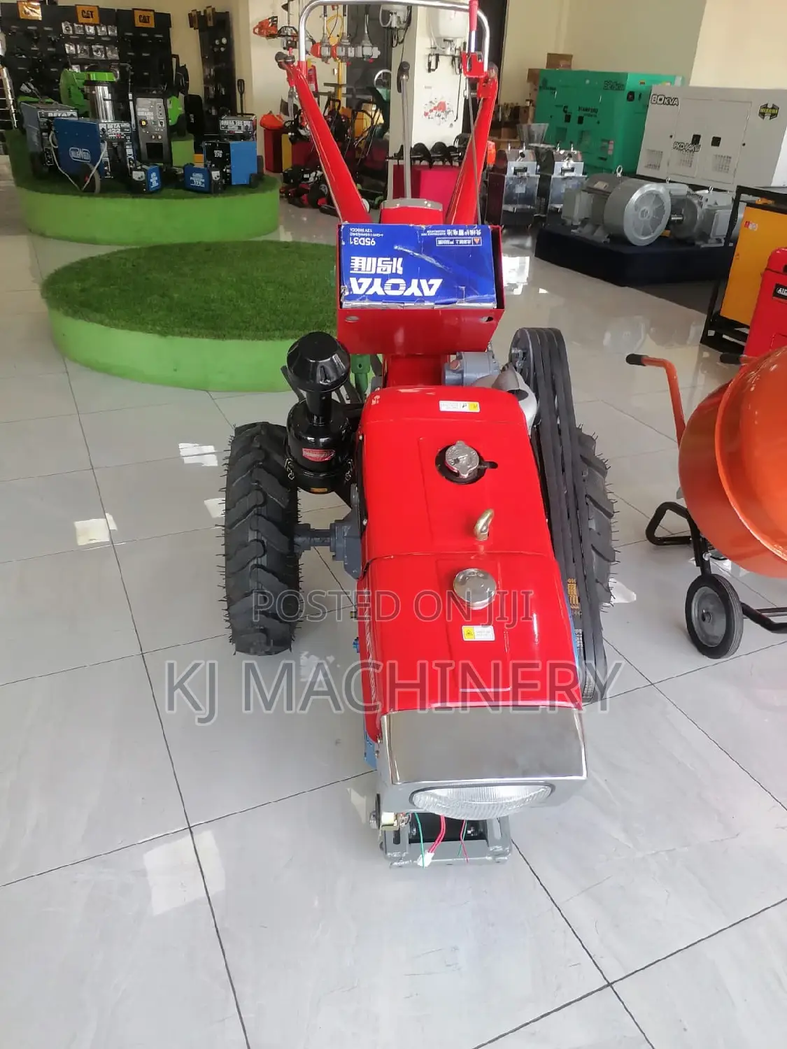 Diesel Powered Watercooled Walking Tractor 16hp