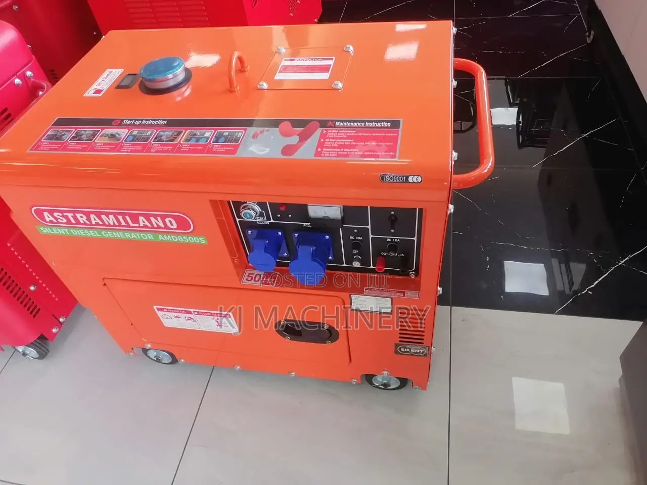 Astramilano Diesel Silent Generator Heavy Duty