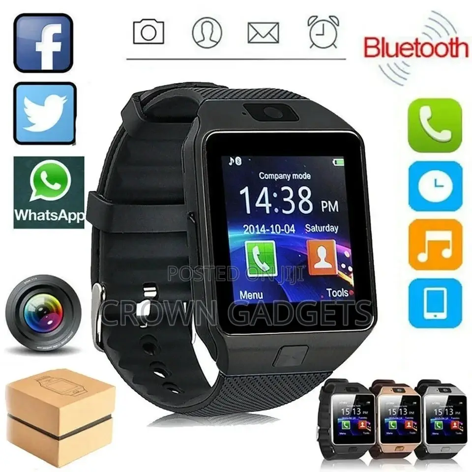 Dz09 Bluetooth Smartwatch SD Slot Touch Screen