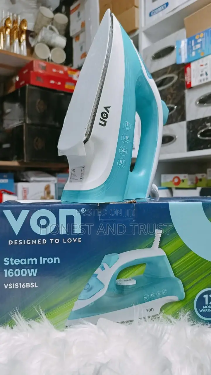 Von Steam Iron 1600 Watts