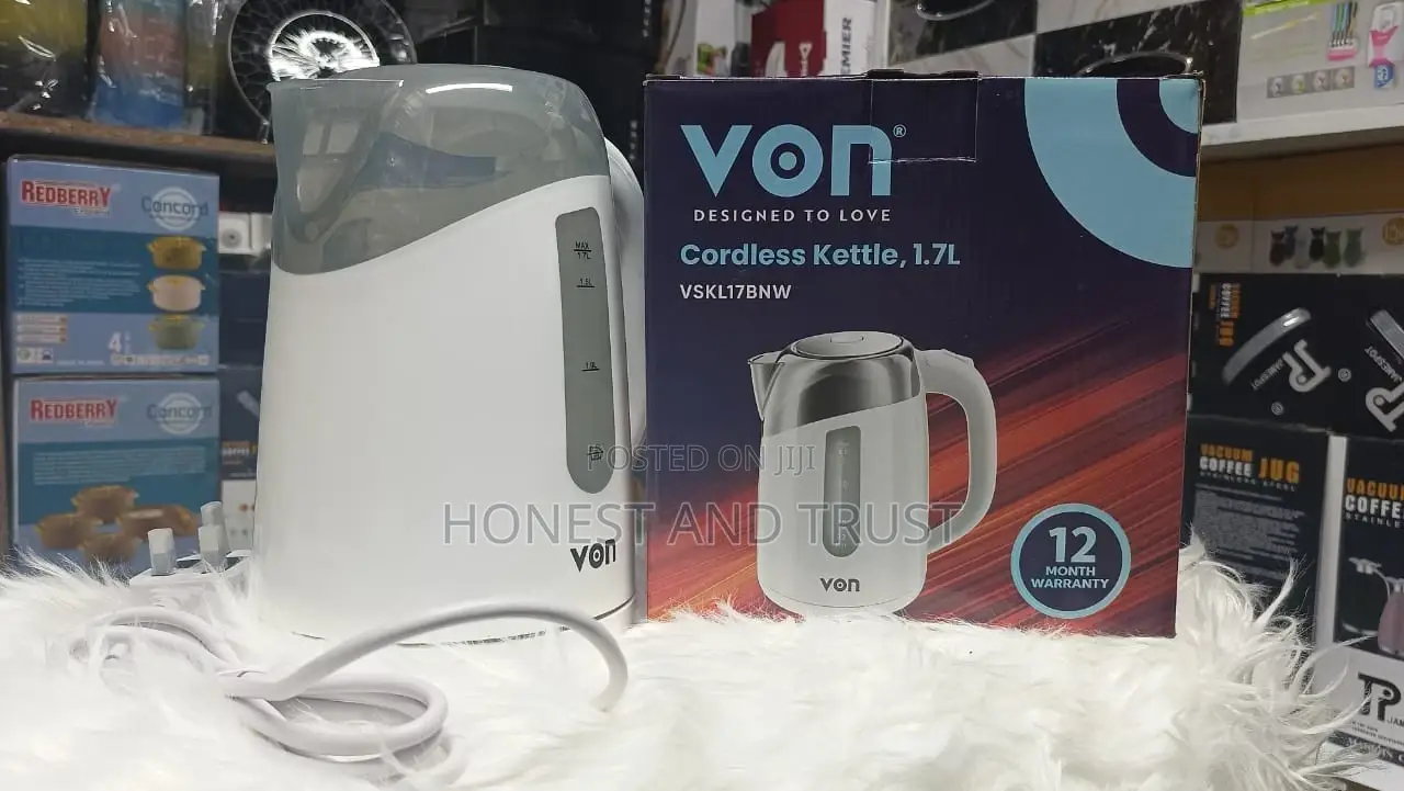 1.7 Litres Von Cordless Kettle