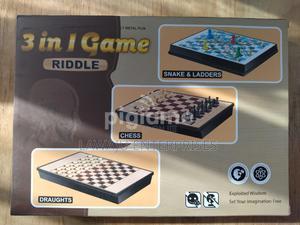 3 In 1 Board Game(Chess,Draught,Snakes And Ladders) - thumbnail 2