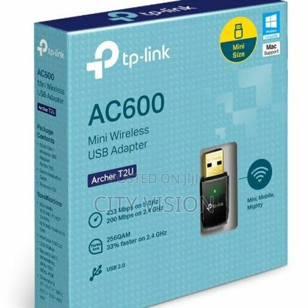 Ac600 Wireless Dual Band Usb Adapter (Tl-Archer T2u)!! - main view