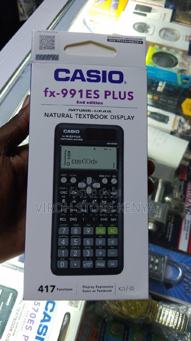 New Fx-991es Plus 2nd Edition Calculator With Solar