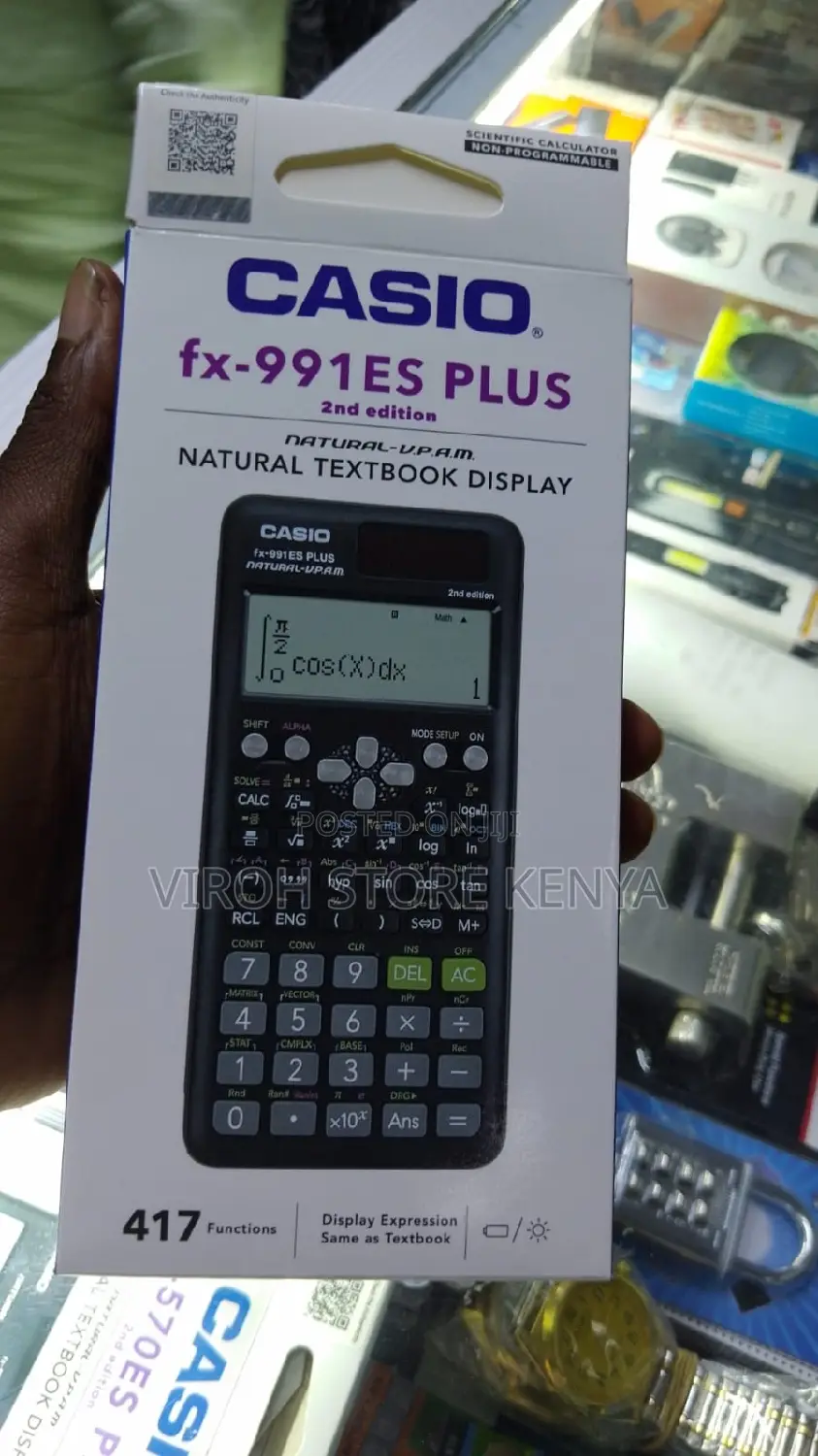 New Fx-991es Plus 2nd Edition Calculator With Solar