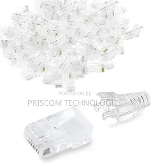RJ45 Connectors Cat6, 1000 Pieces