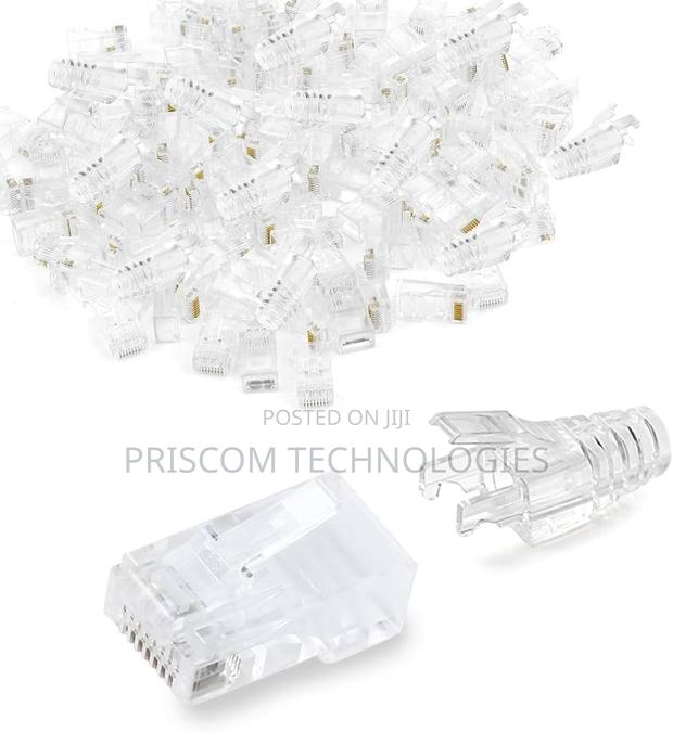 RJ45 Connectors Cat6, 1000 Pieces - thumbnail 2