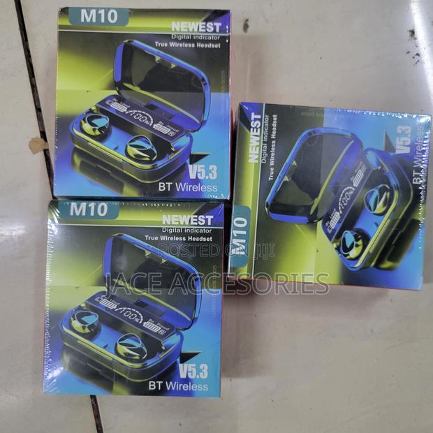 Latest M10 Earbuds - main view