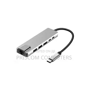 In 1 USB-C Hub Multi-Port C Hub Adapter Ethernet Lan USB