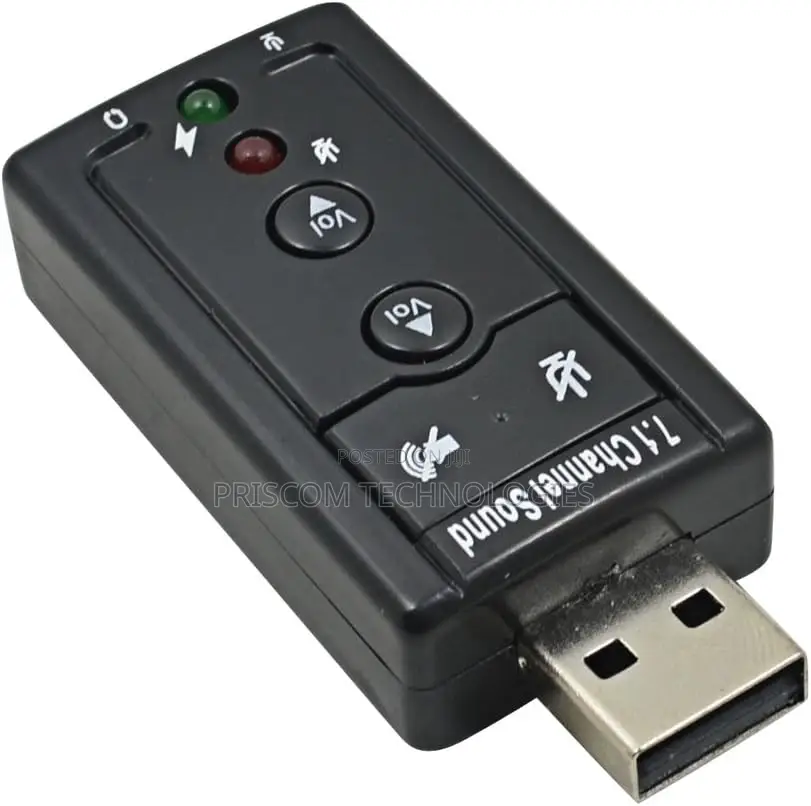 Sound Card Adapter USB 7.1 Channel External Audio
