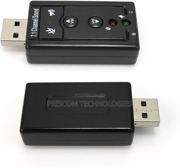 Sound Card Adapter USB 7.1 Channel External Audio - thumbnail 2
